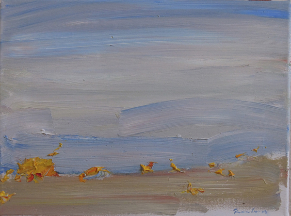 thomaslarsson-art.se  ELDAR PÅ SKJUTFÄLTET 30 X 40